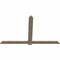 Ekena Millwork Eugene Smooth Timber Gable Bracket, Douglas Fir, 84"W x 53"H x 1 1/2"D x 5 1/2"F, 15/12 Pitch GBW084X53X0206EUG00SDF - alternate 5